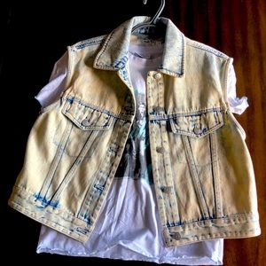 Beautiful jean vest